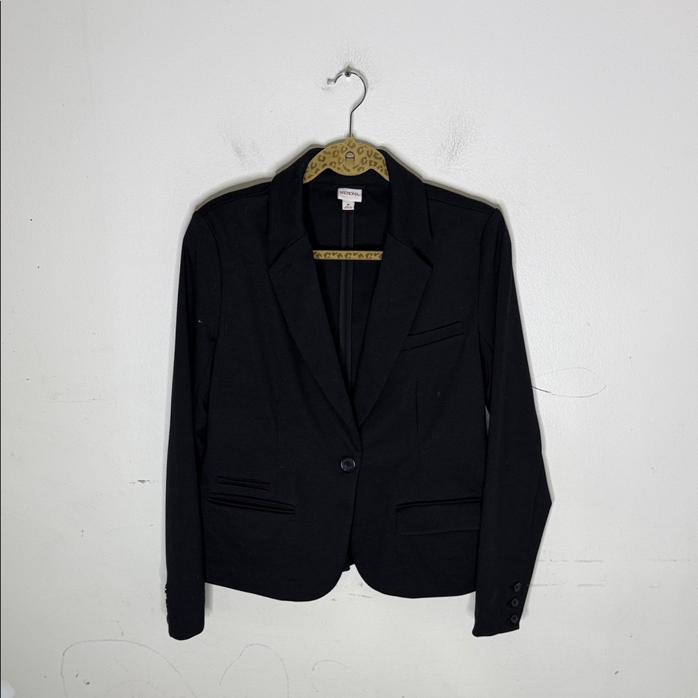 Merona Women's Classic Black Blazer Size Medium